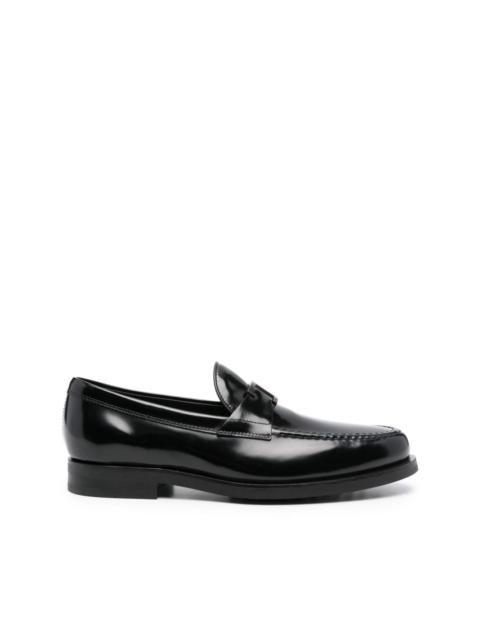 Timeless patent leather loafers
