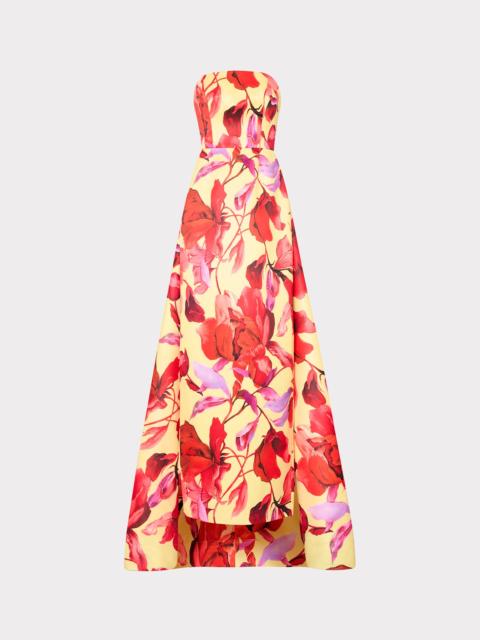 MILLY Dorothy Printed Taffeta Dress
