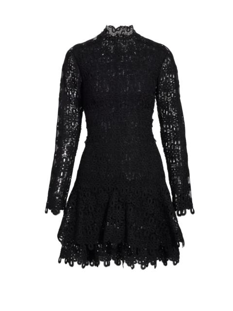 SIMKHAI Women's Guipure Lace Dress - Black