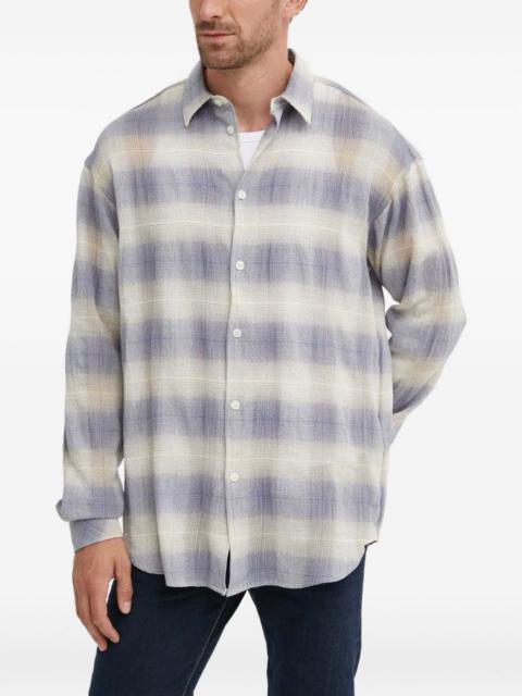 SAMSØE SAMSØE checked-pattern shirt