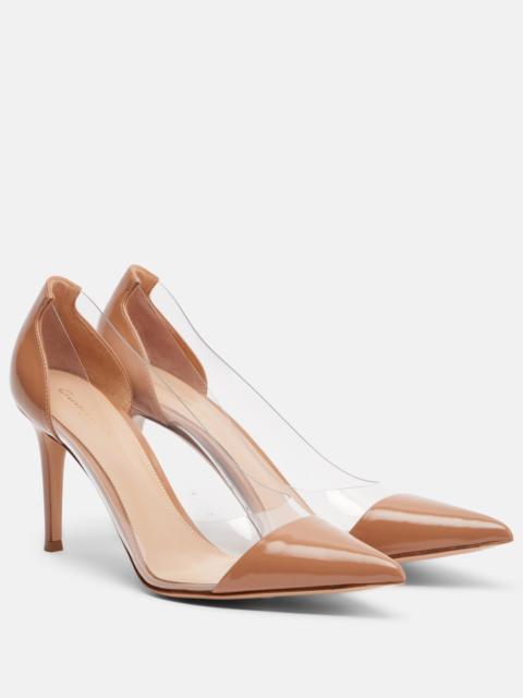 Gianvito Rossi Patent leather and PVC pumps