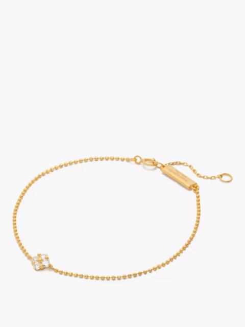 kate spade Kate Spade Fine Time To Shine Diamond Flower Bracelet