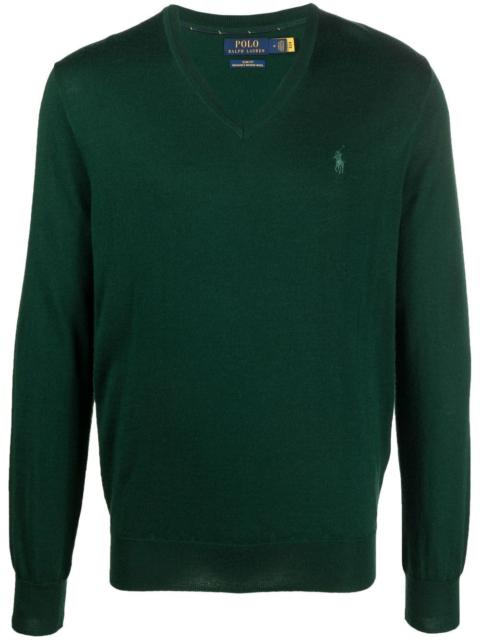 Polo Ralph Lauren V-neck Polo Pony jumper