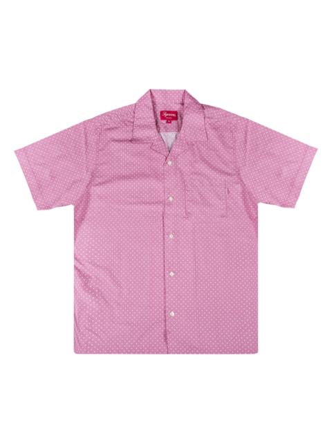 Supreme Supreme Polka Dot Short-Sleeve Shirt 'Pink'