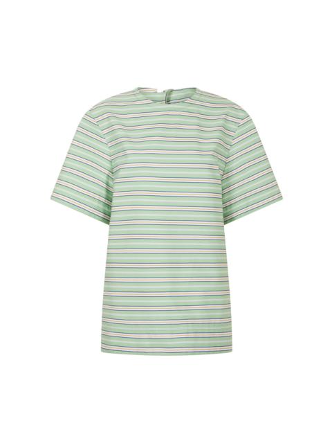 rabanne Patterned Cotton Top green
