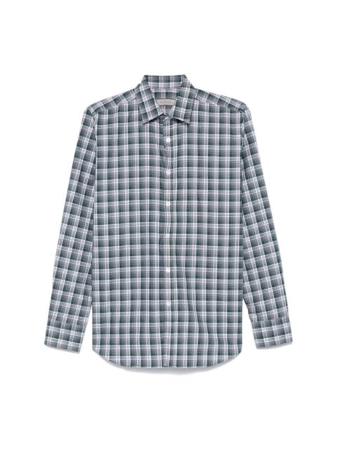 Canali checked shirt