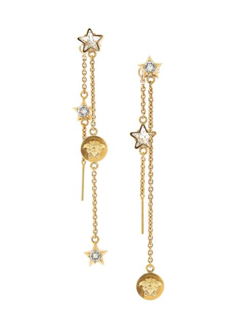 VERSACE Women's Meuda Star Goldtone & Glass Drop Earrings - Versace Gold
