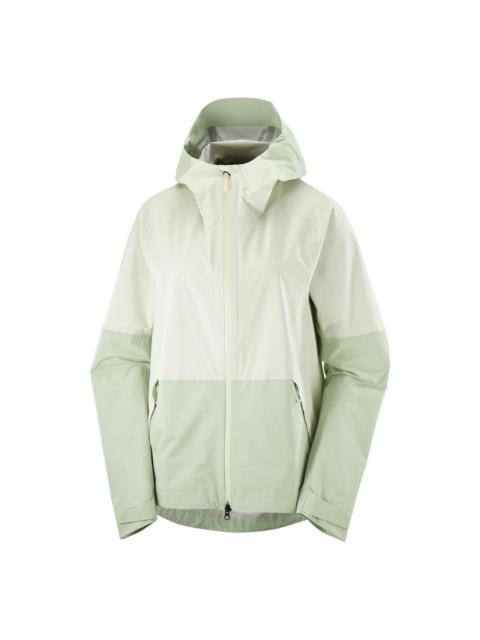 SALOMON zip-up waterproof jacket