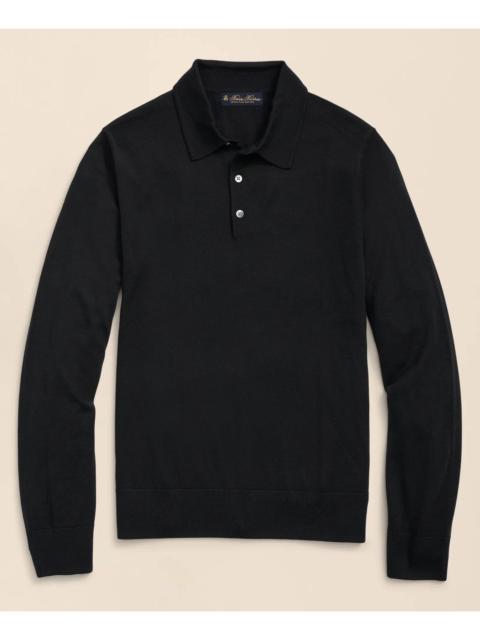 Brooks Brothers Ultimate Merino Wool Polo Sweater