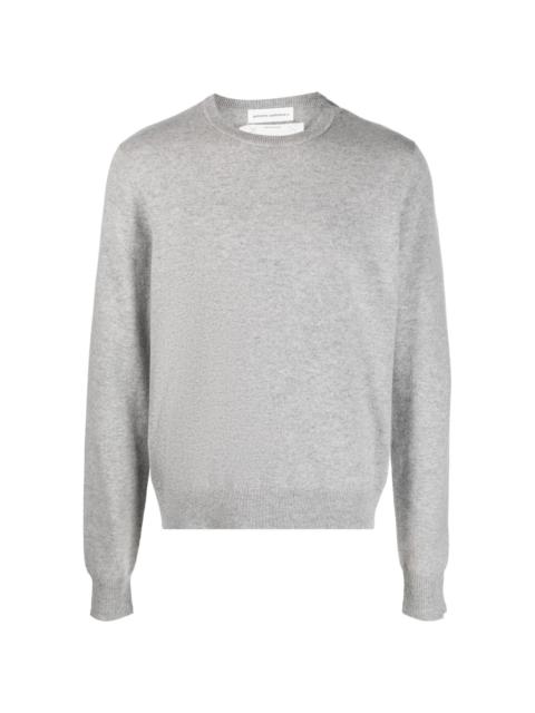 extreme cashmere n36 long-sleeved knitted jumper