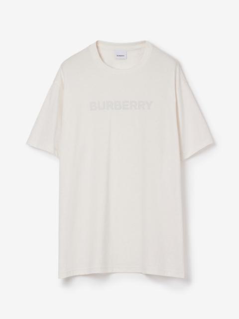 Burberry Logo Print Cotton Jersey T-shirt | REVERSIBLE Burberry Logo Print Cotton Jersey T-shirt | REVERSIBLE