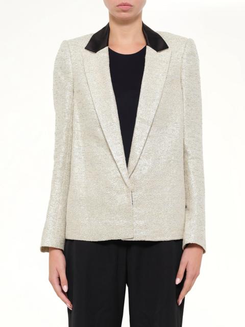 Lanvin Show Jacket in Platinum