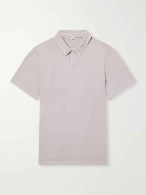 JAMES PERSE Slim-Fit Supima Cotton-Jersey Polo Shirt