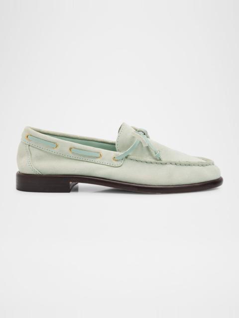 rag & bone Carter Suede Boat Loafers