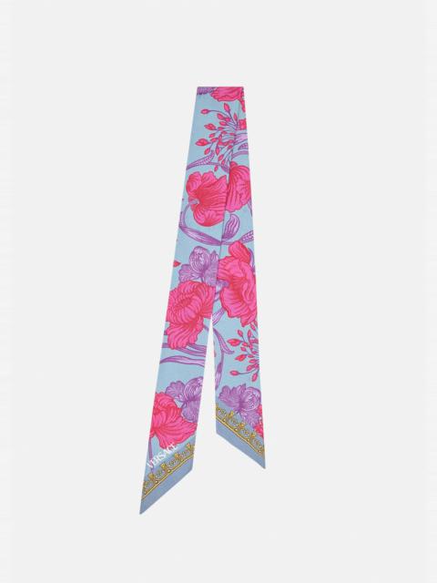 VERSACE La Greca Silk Foulard