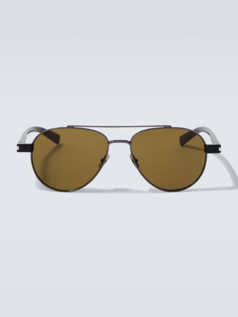 SAINT LAURENT SL 843 aviator sunglasses