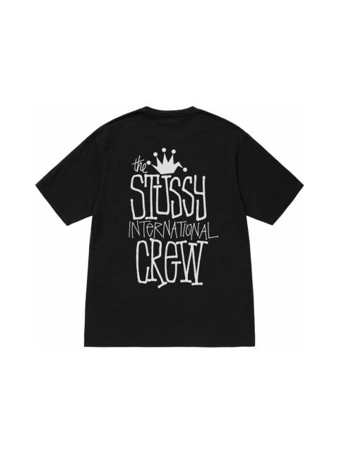 Stüssy Stussy Crown International Pigment Dyed Tee Black