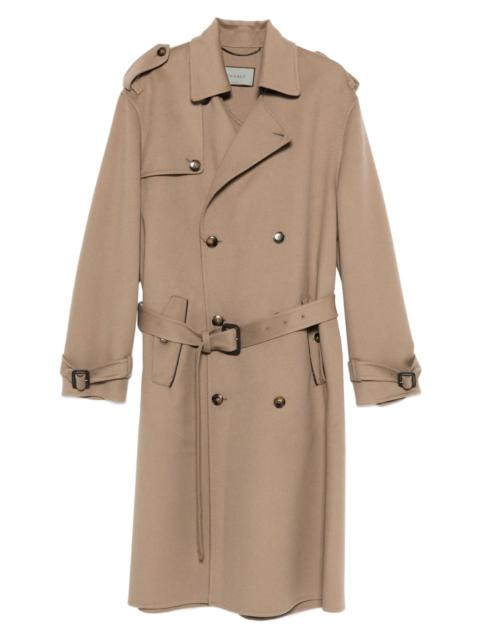Canali Canali Belted Double-breasted Coat