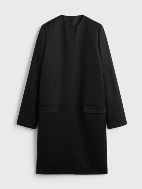 Totême Chintz coat black