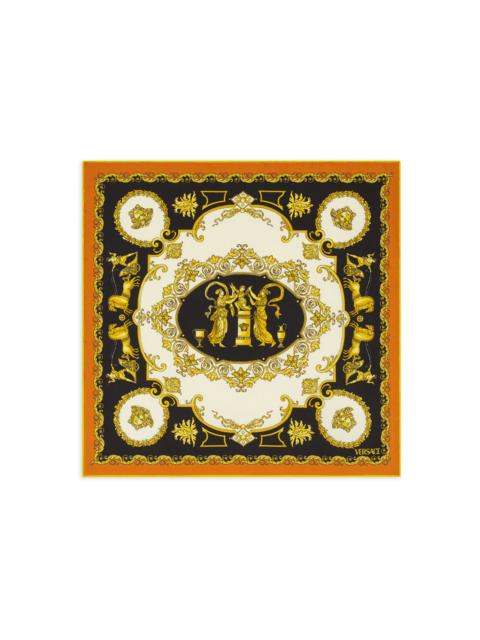 VERSACE Medusa baroque scarf