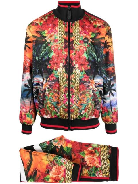 PHILIPP PLEIN graphic-print track pants