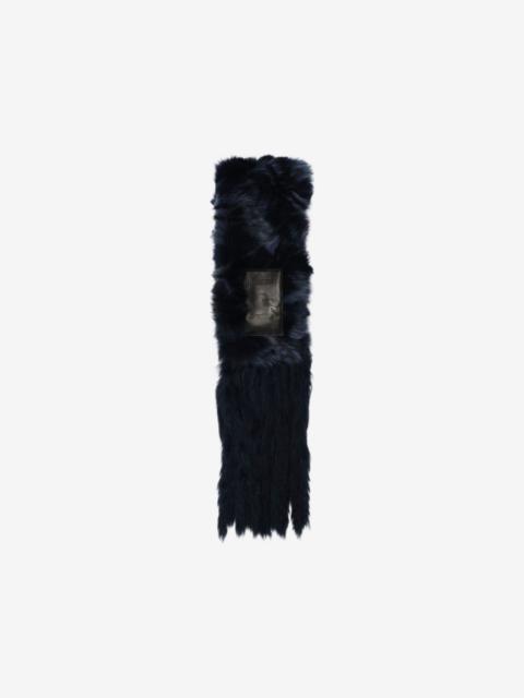 Burberry fringed-edge scarf
