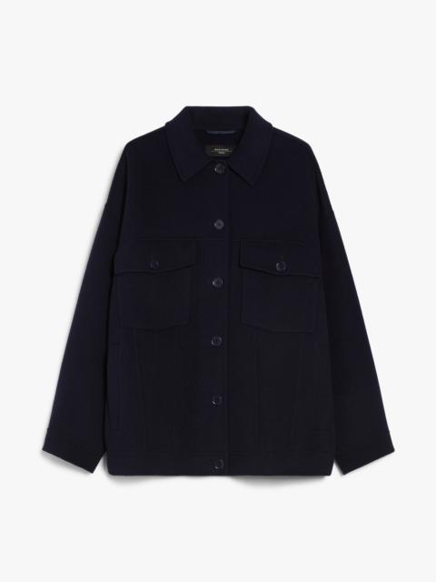 WEEKEND Max Mara MIDA Oversized double-faced wool-blend coat