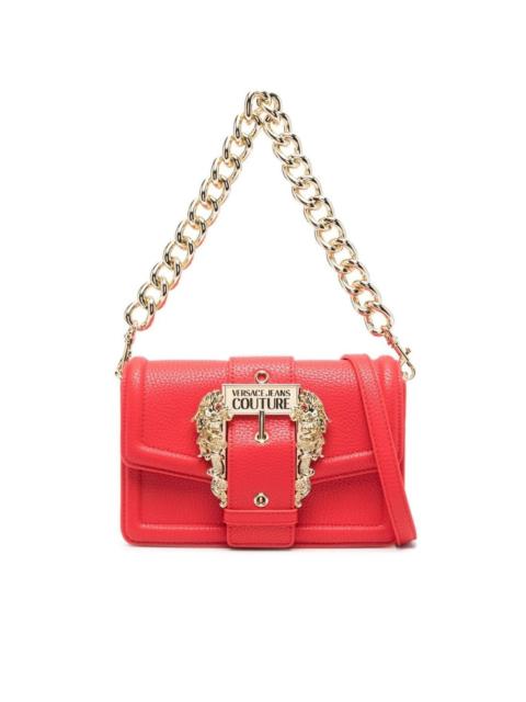 VERSACE JEANS COUTURE logo-buckle satchel bag