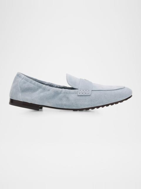 TORY BURCH Suede Ballet Loafers
