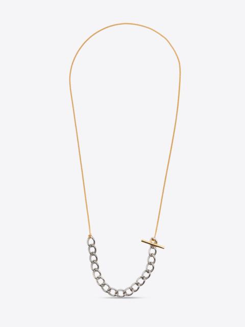 Dries Van Noten CONTRAST CHAIN NECKLACE
