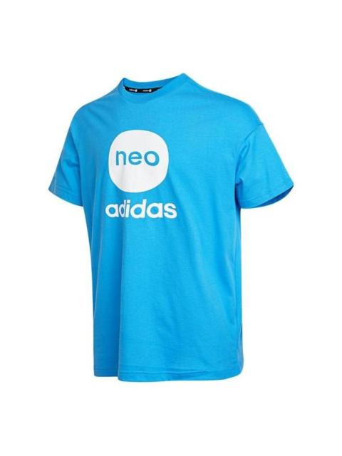 adidas Neo Essential Tee 'Blue' HN8746