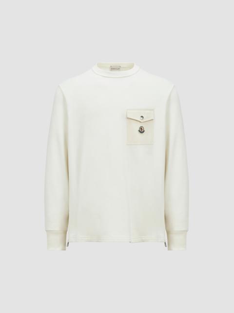Moncler Cotton Sweatshirt with Pocket