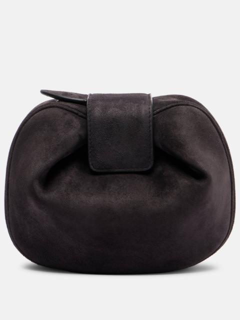 GABRIELA HEARST Demi suede clutch