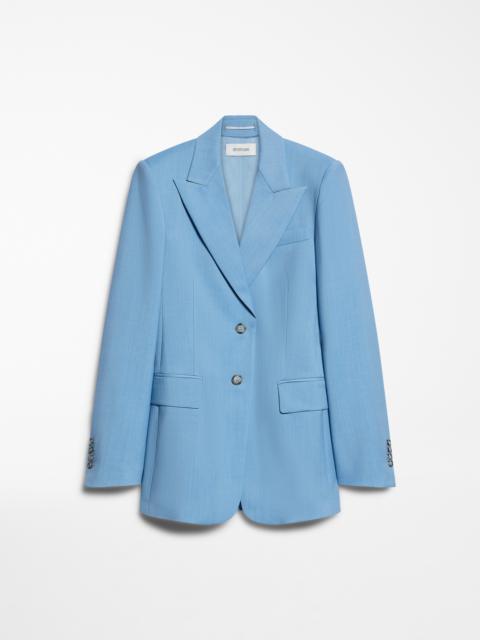 BENARES Slim-fit tailored blazer