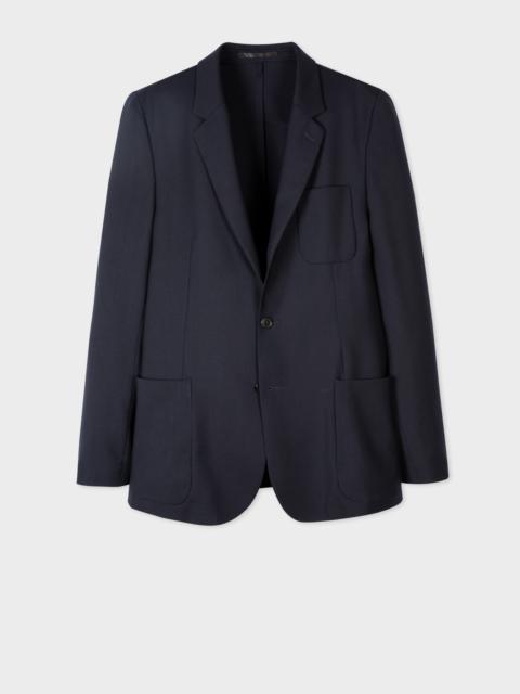 Tailored-Fit Patch-Pocket Unlined Blazer