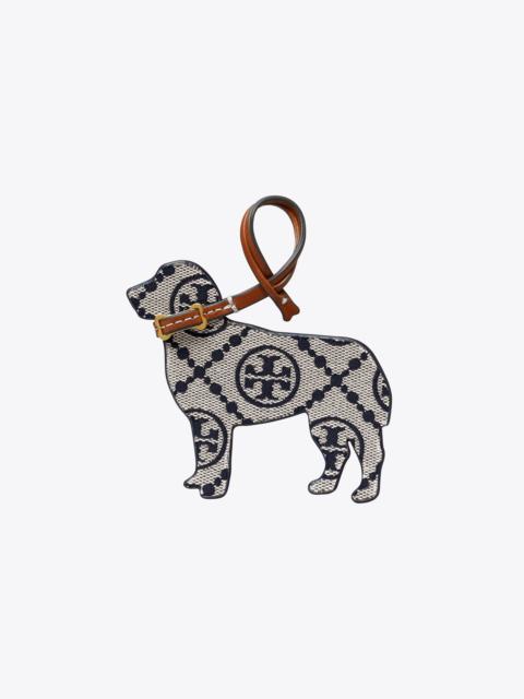 TORY BURCH T Monogram Retriever Bag Charm