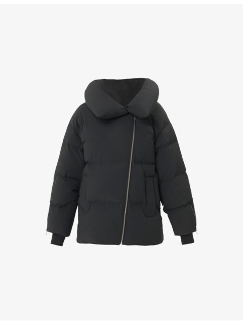 Sweaty Betty Nimbus Cloud Funnel-Neck Shell-Down Puffer Jacket