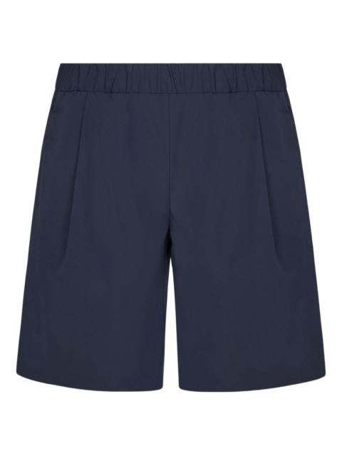 Herno elasticated-waist shorts
