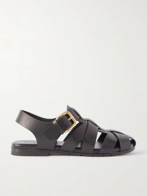 【関税込み】Bottega Veneta ブラック Alfie ミュール Bottega Veneta - Alfie Slipper | HBX - Globally Curated