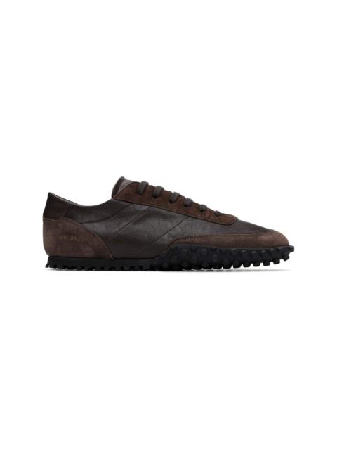 Common Projects Brown Minimal Runner Seventy Sneakers