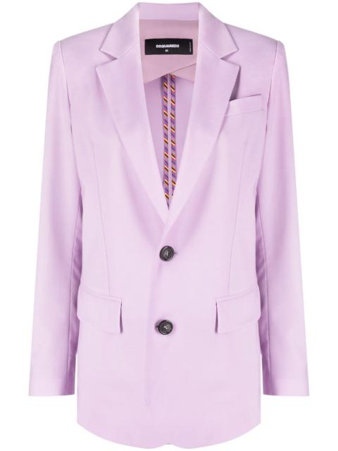 DSQUARED2 notched-lapel single-breasted blazer