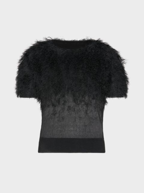 Maison Margiela Retrograde silk knit top
