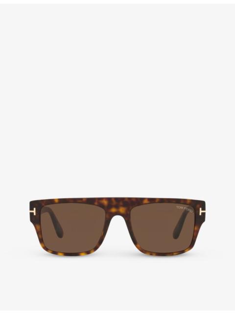 TOM FORD FT0907 Dunning square-frame acetate sunglasses