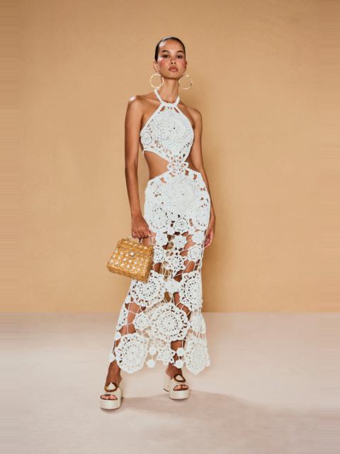 Cult Gaia ACCALIA CROCHET GOWN