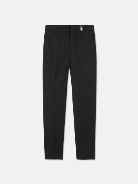 Medusa '95 Croc-Jacquard Pants