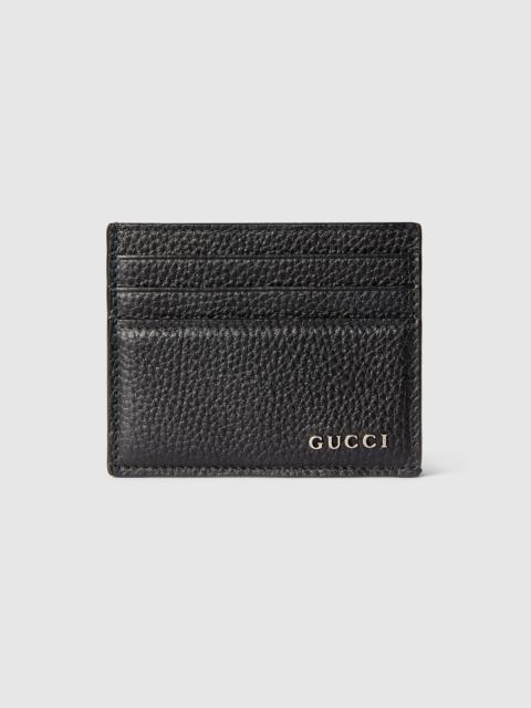 GUCCI Card case with Gucci logo