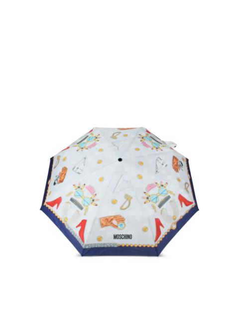 Moschino FASHION-PRINT UMBRELLA