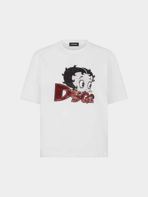DSQUARED2 BETTY BOOP EASY FIT T-SHIRT