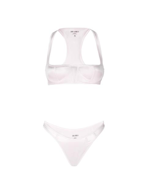 THE ATTICO LIGHT PINK BIKINI