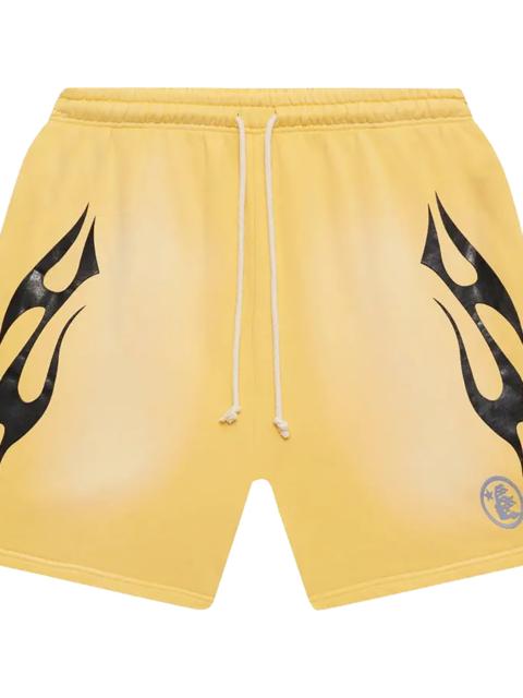 HELLSTAR Flame Shorts "Yellow" HSR364